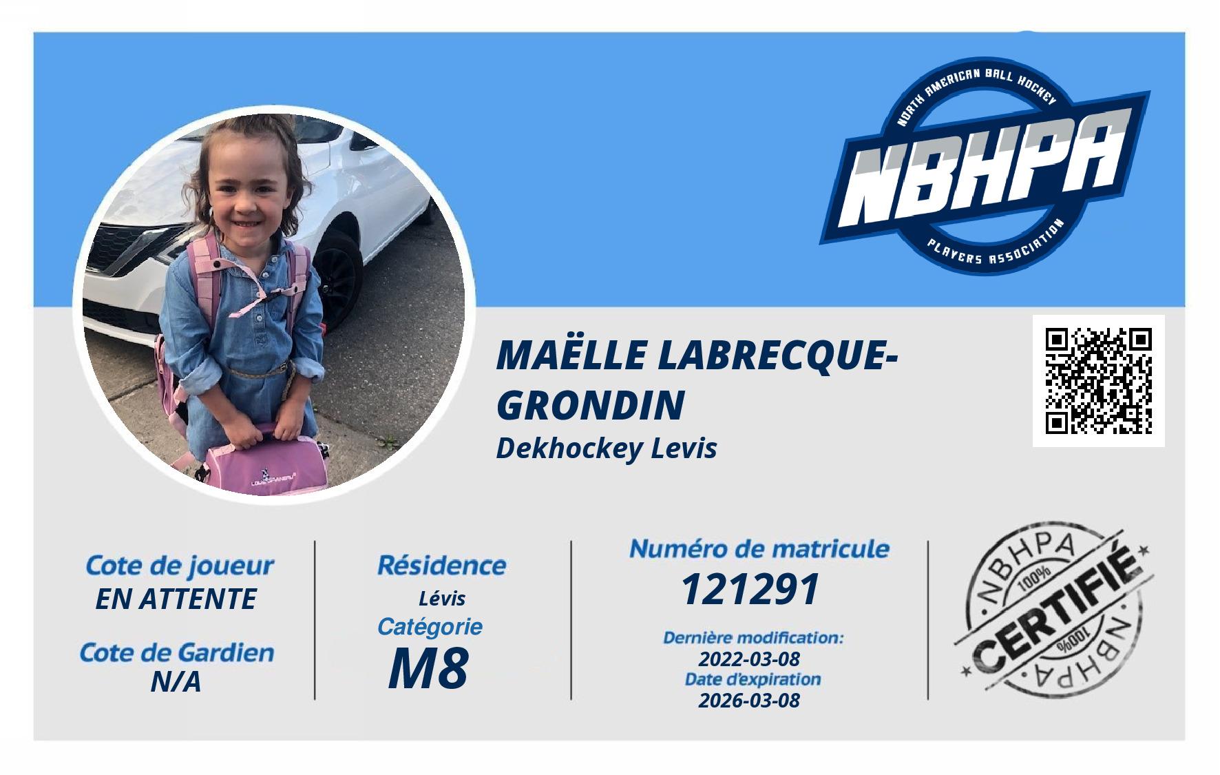 Maëlle Labrecque-Grondin