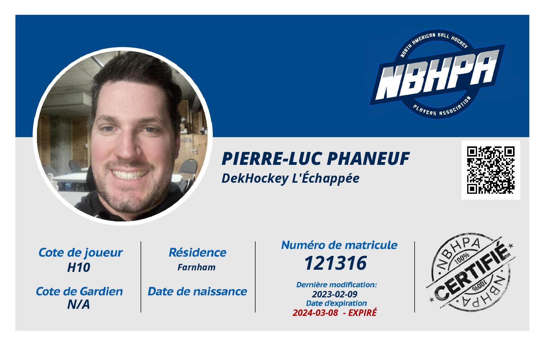 Pierre-luc Phaneuf