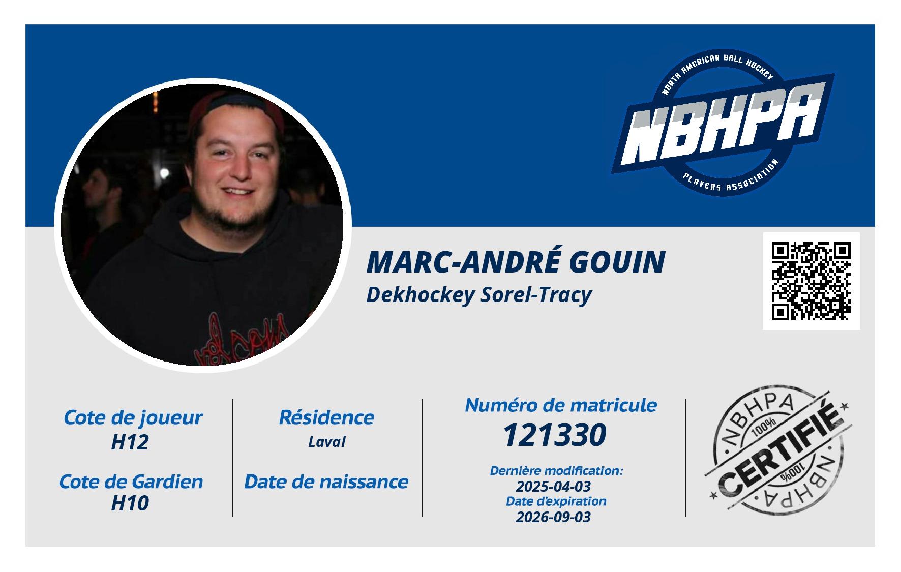 Marc-André Gouin