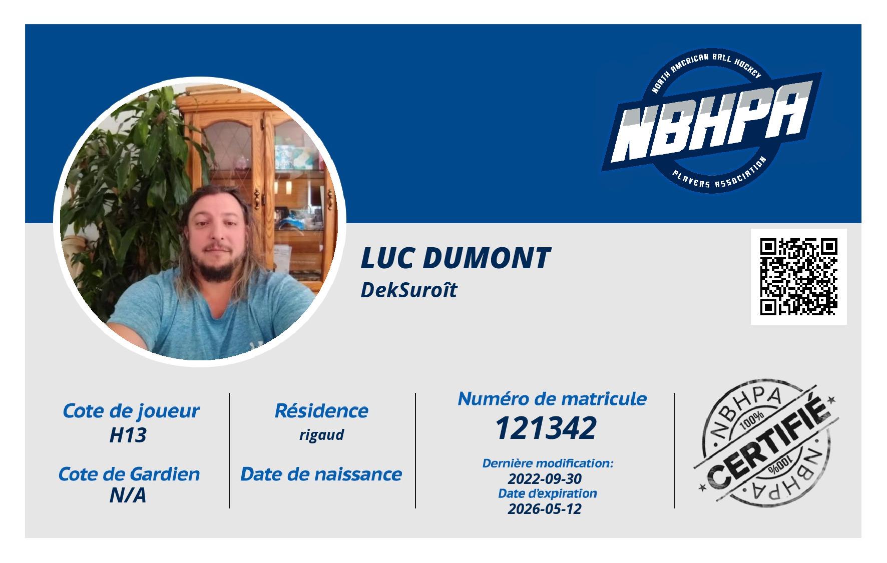 Luc Dumont