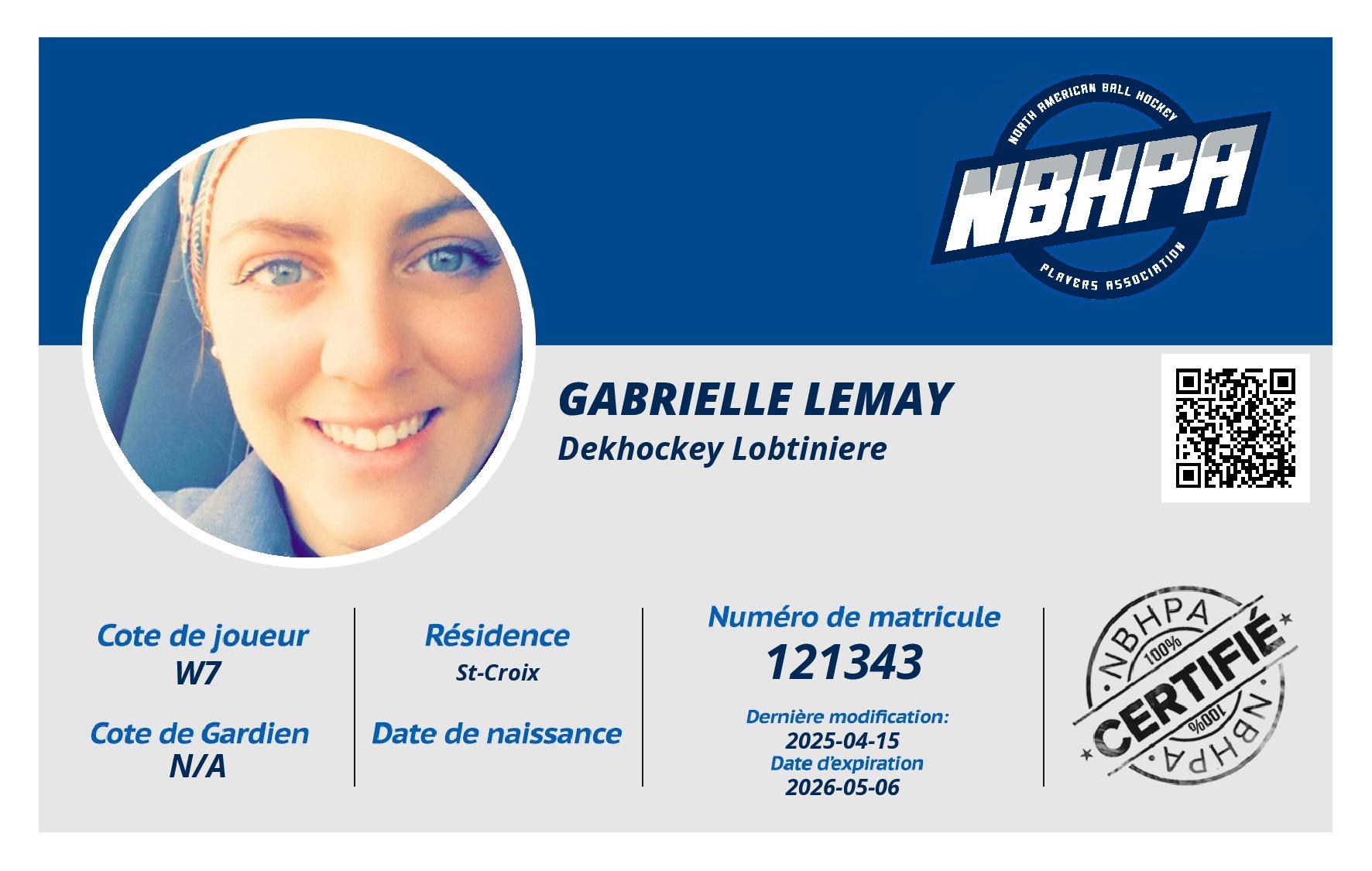Gabrielle Lemay