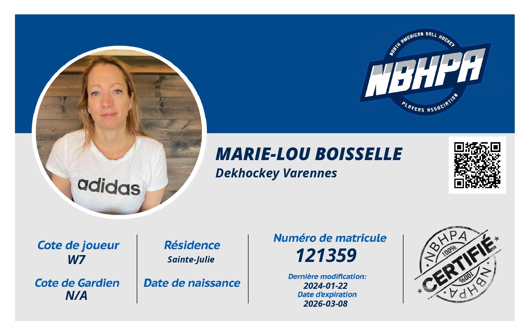 Marie-Lou Boisselle 
