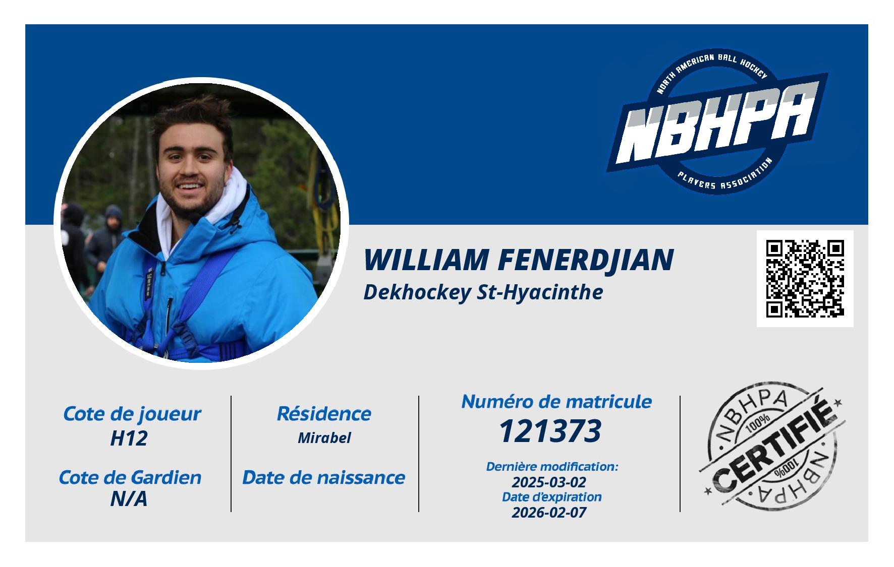 William Fenerdjian