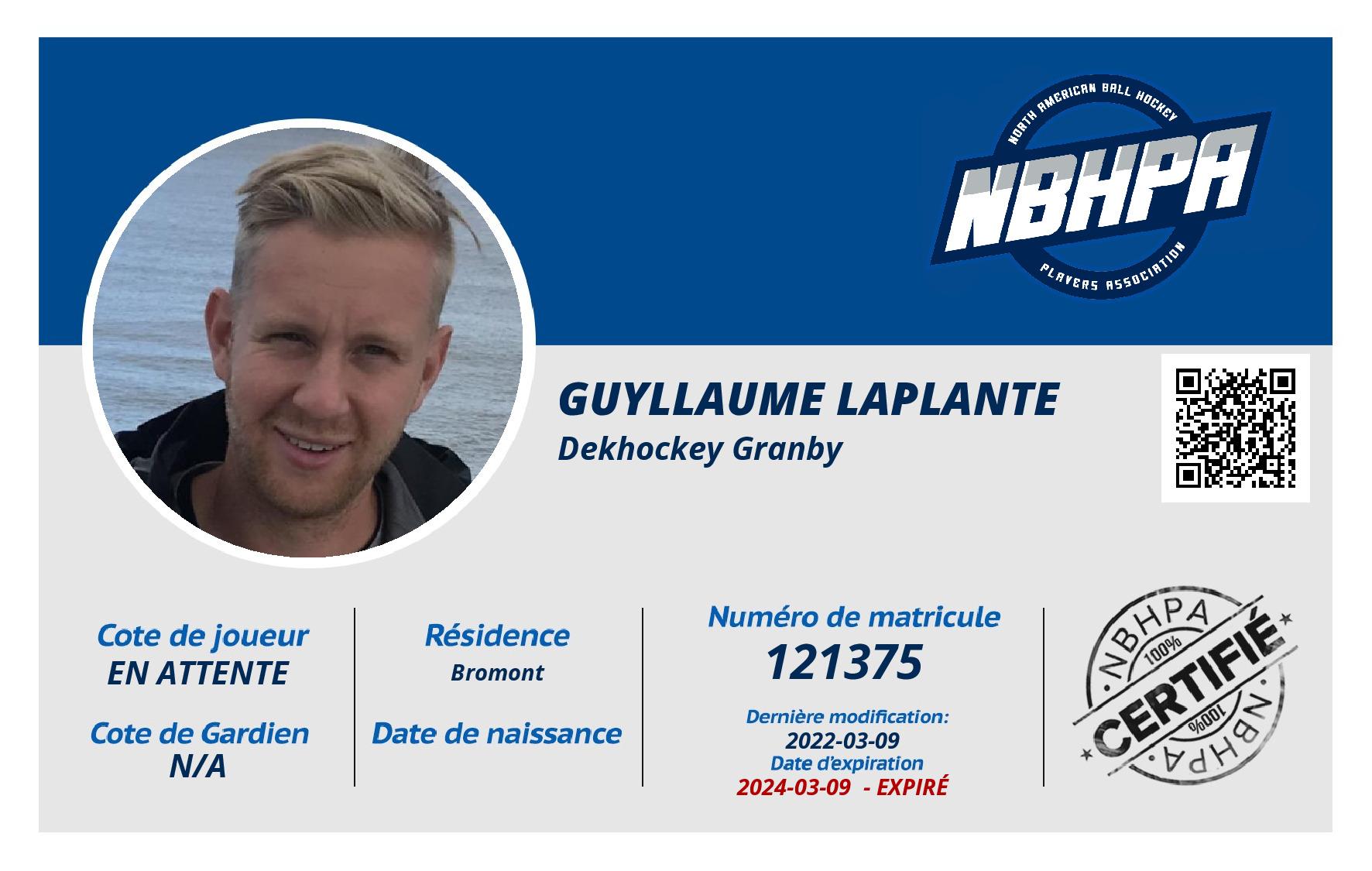 Guyllaume Laplante