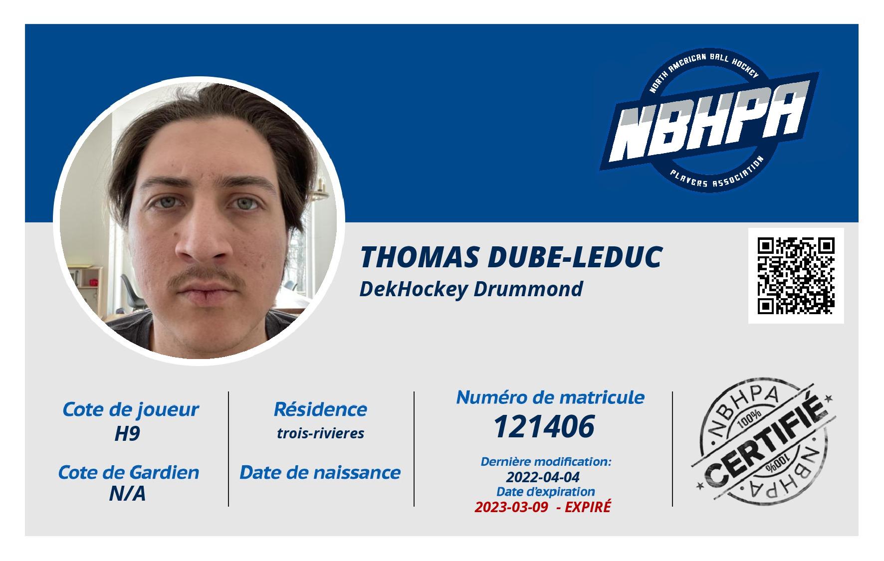 Thomas Dube-Leduc