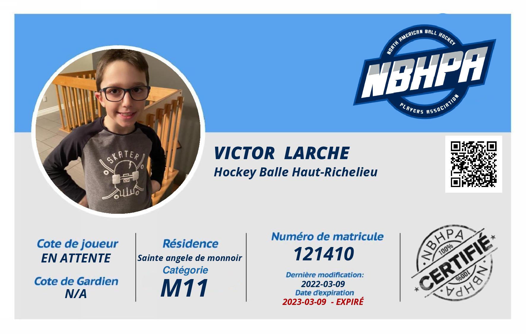 Victor  Larche 
