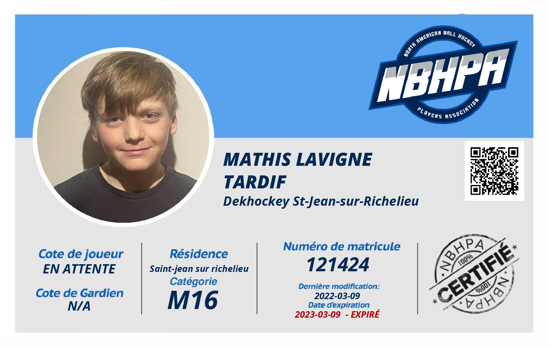 Mathis Lavigne Tardif