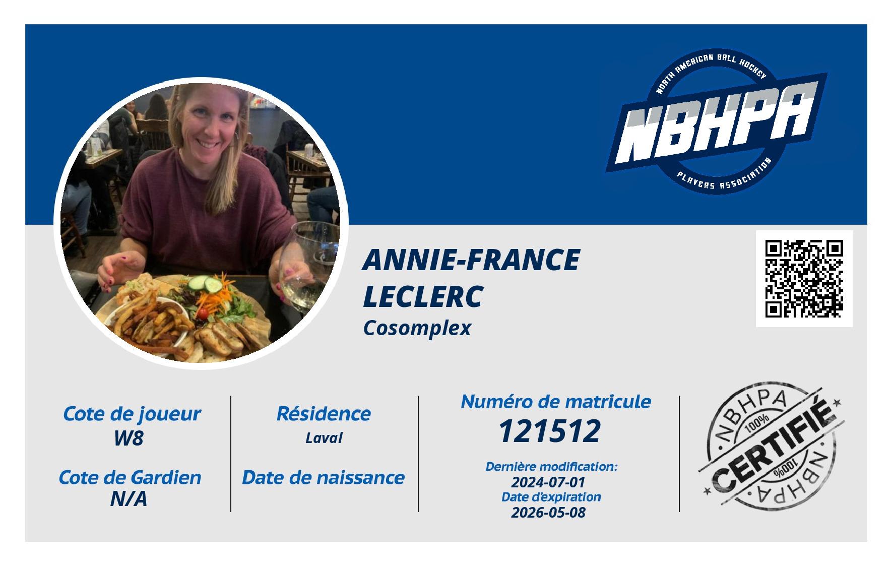Annie-France Leclerc