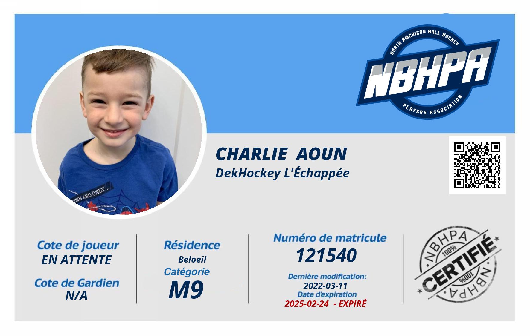Charlie  Aoun