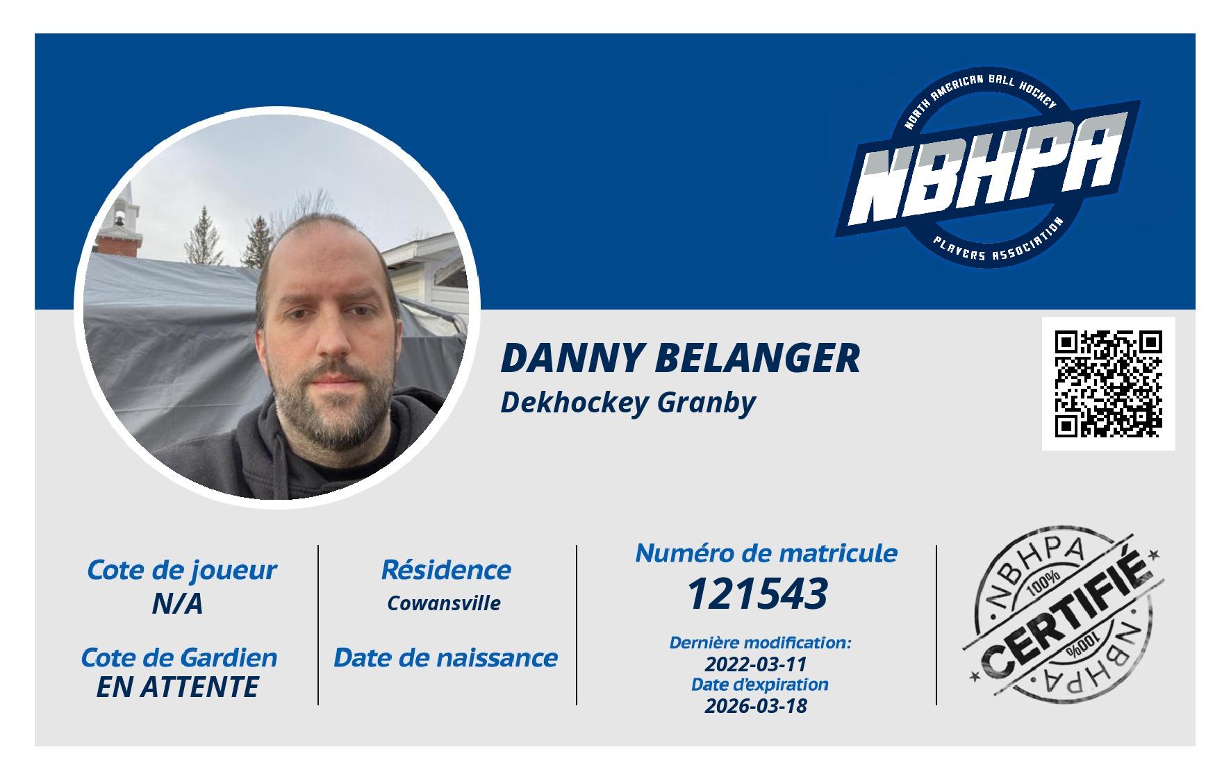 Danny Belanger 