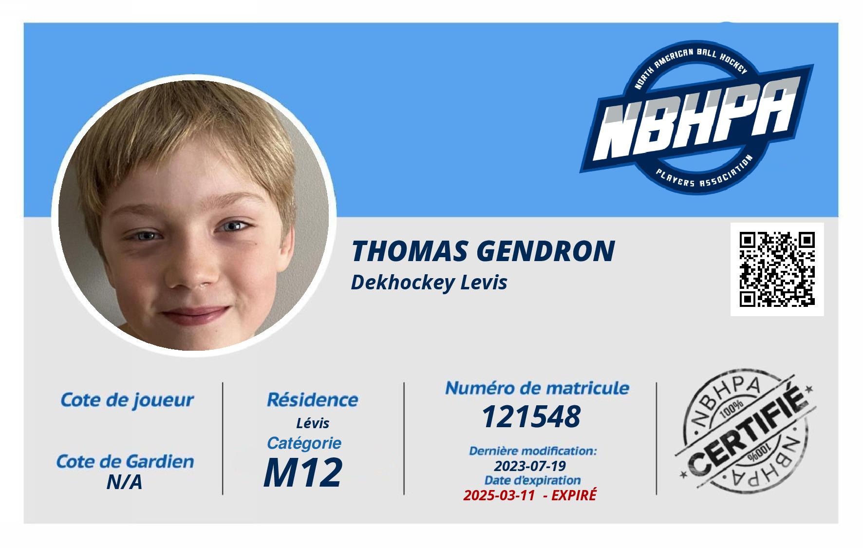 Thomas Gendron