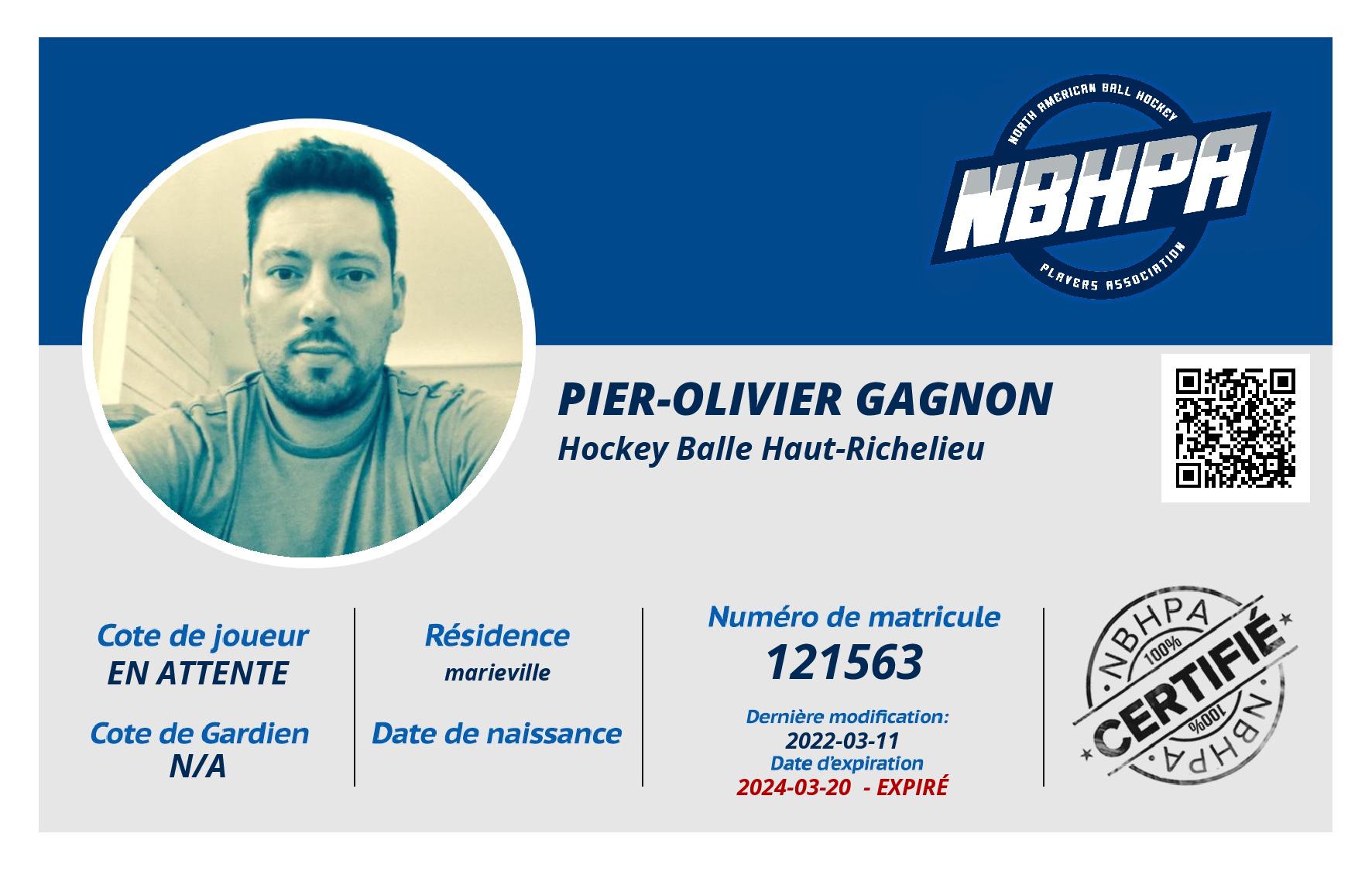 Pier-Olivier Gagnon