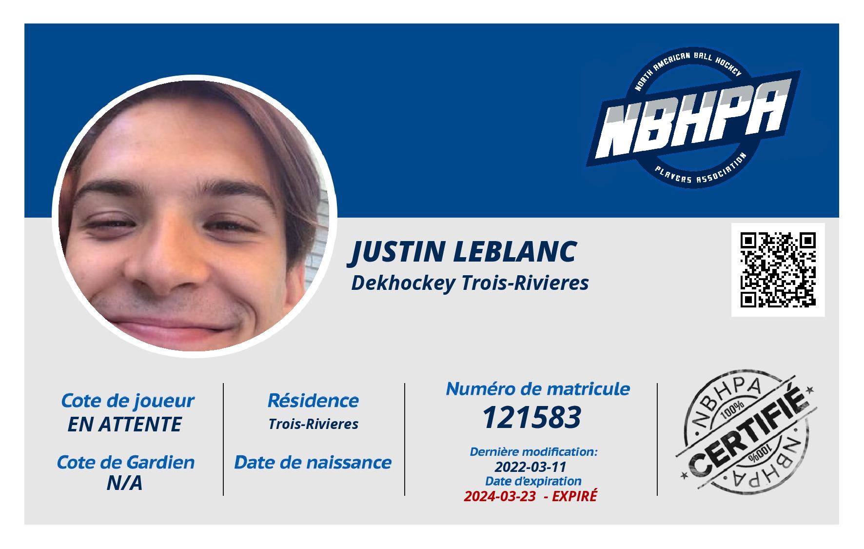 Justin Leblanc