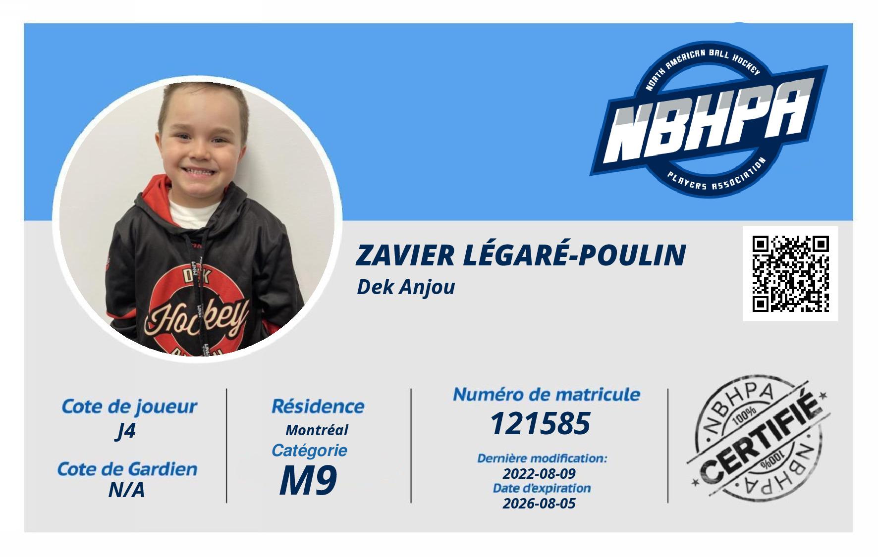 Zavier Légaré-Poulin