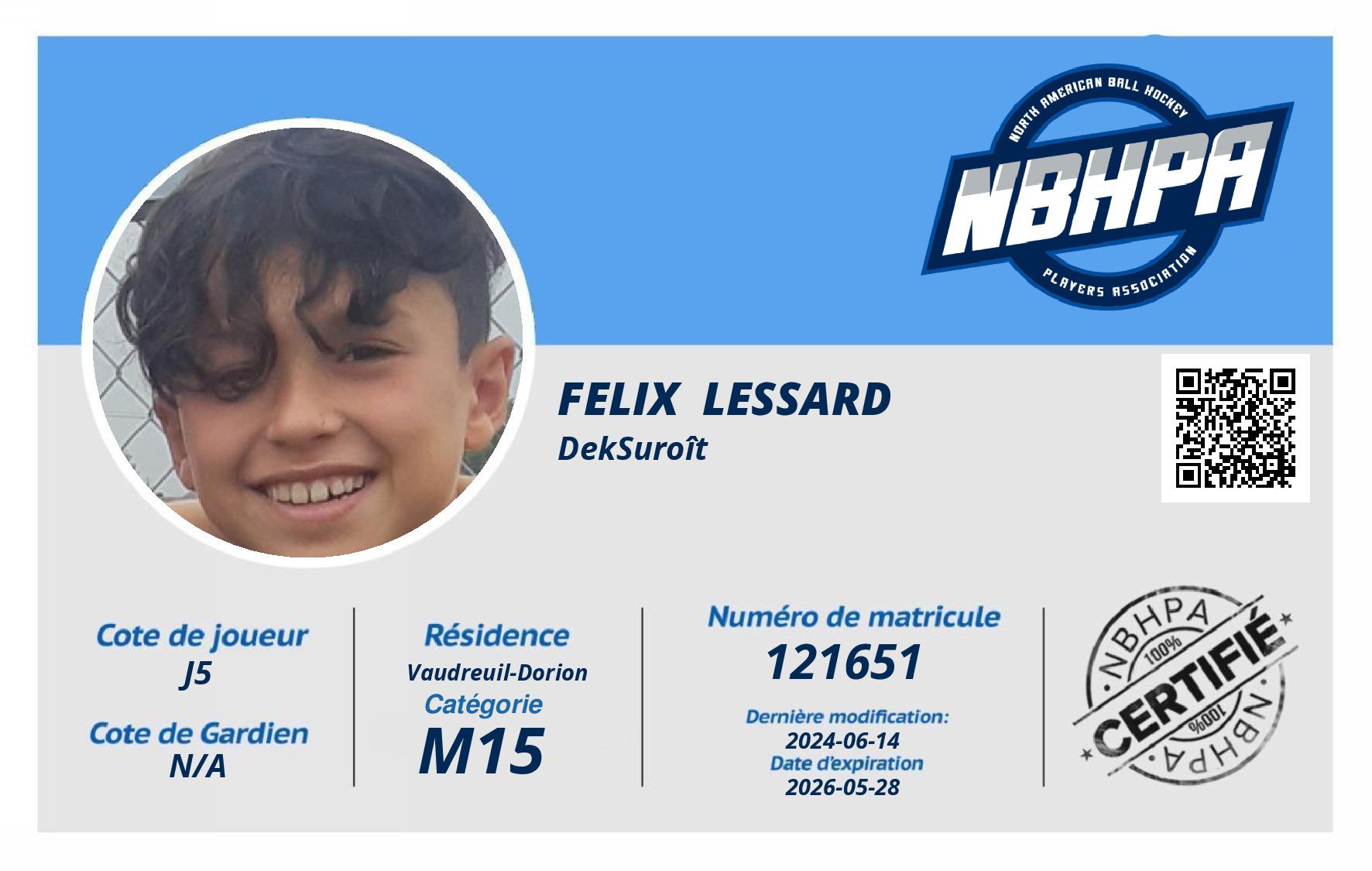 Felix  Lessard