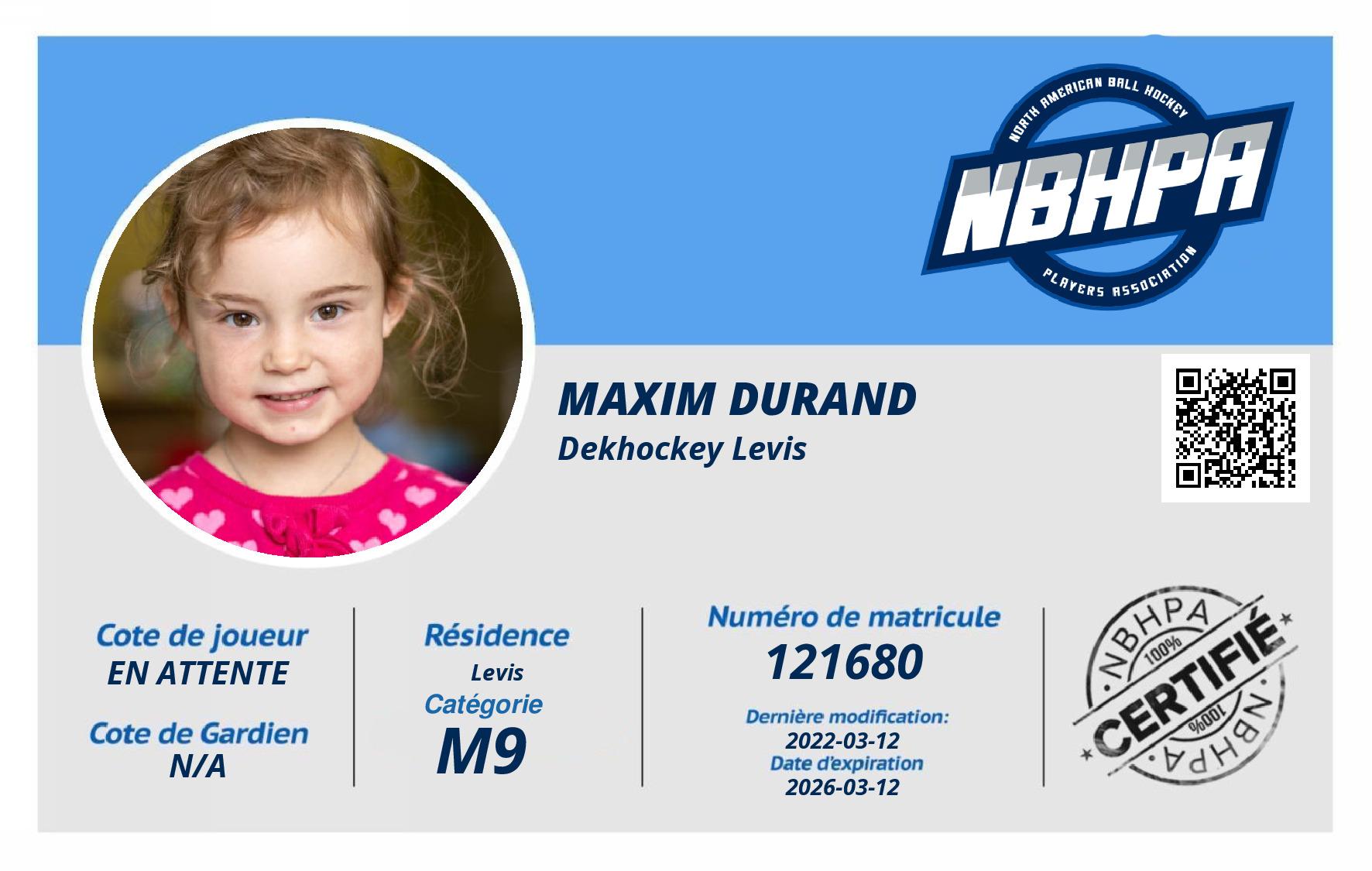 Maxim Durand