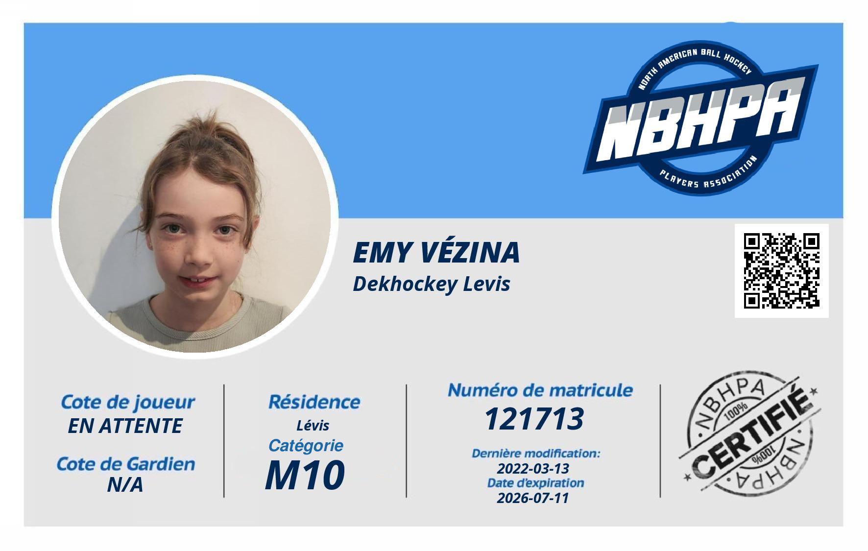 Emy Vézina 