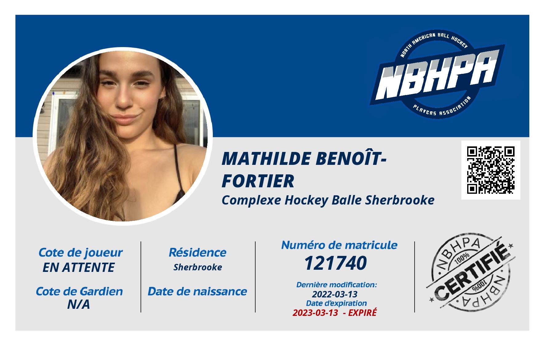 Mathilde Benoît-Fortier