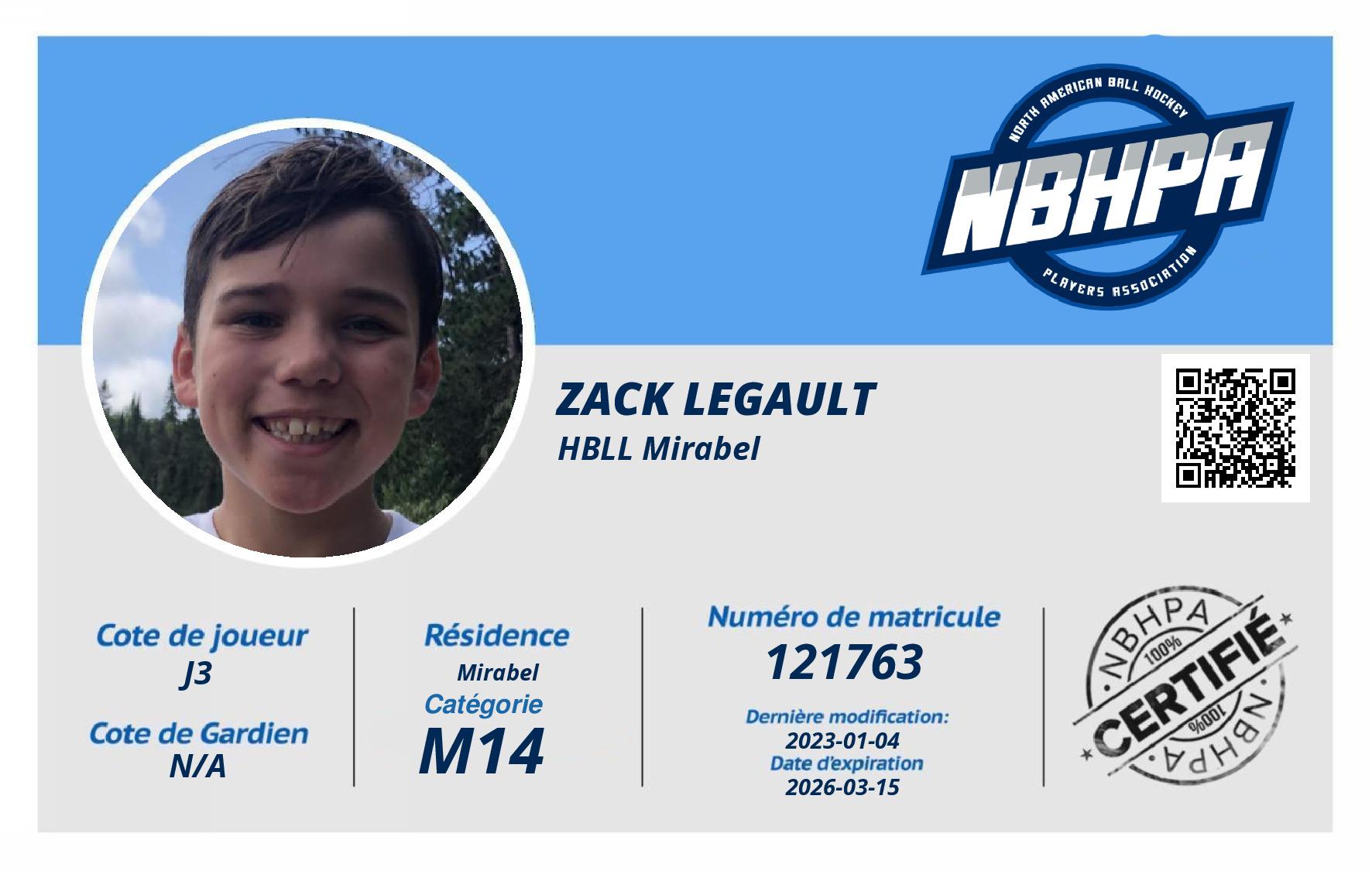 Zack Legault