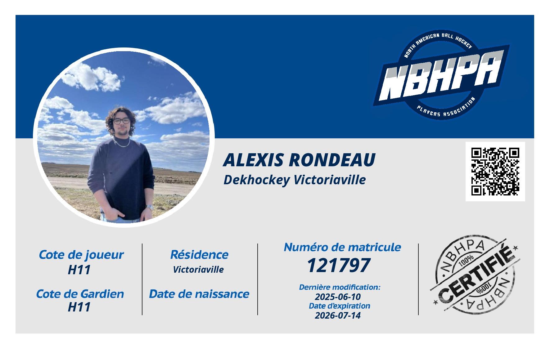 Alexis Rondeau