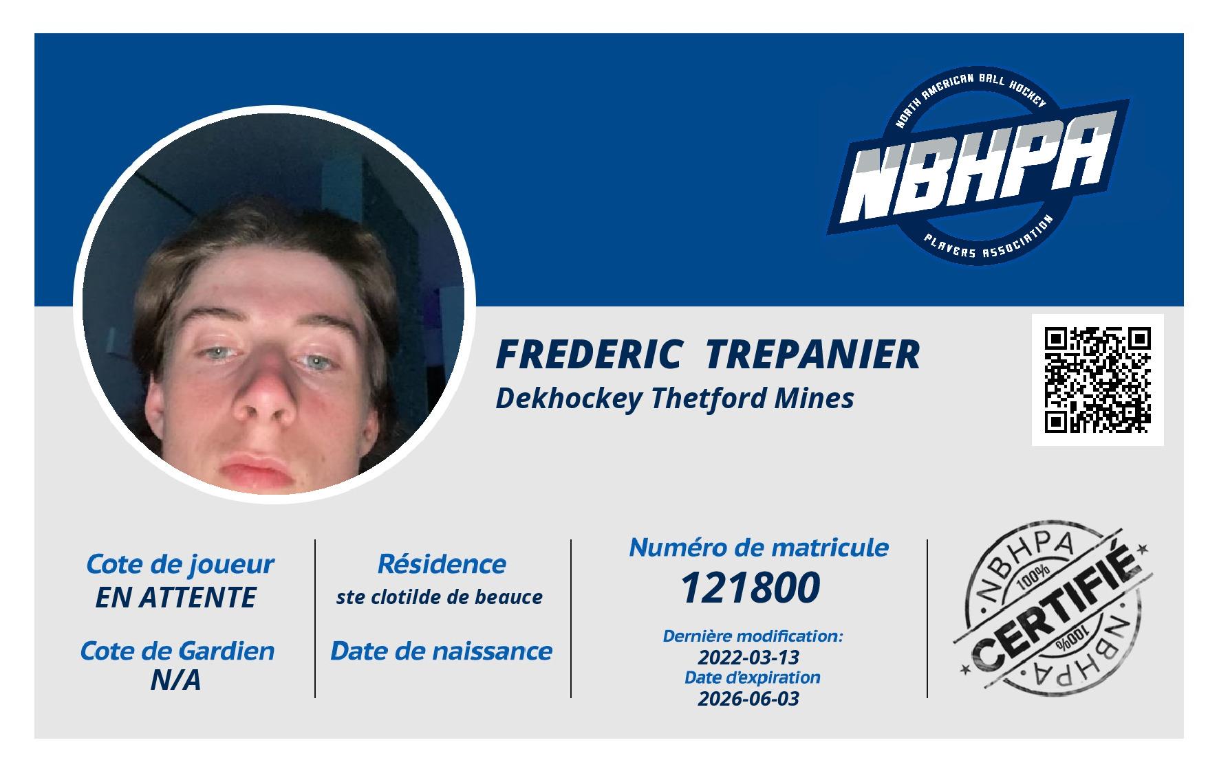 Frederic  Trepanier 