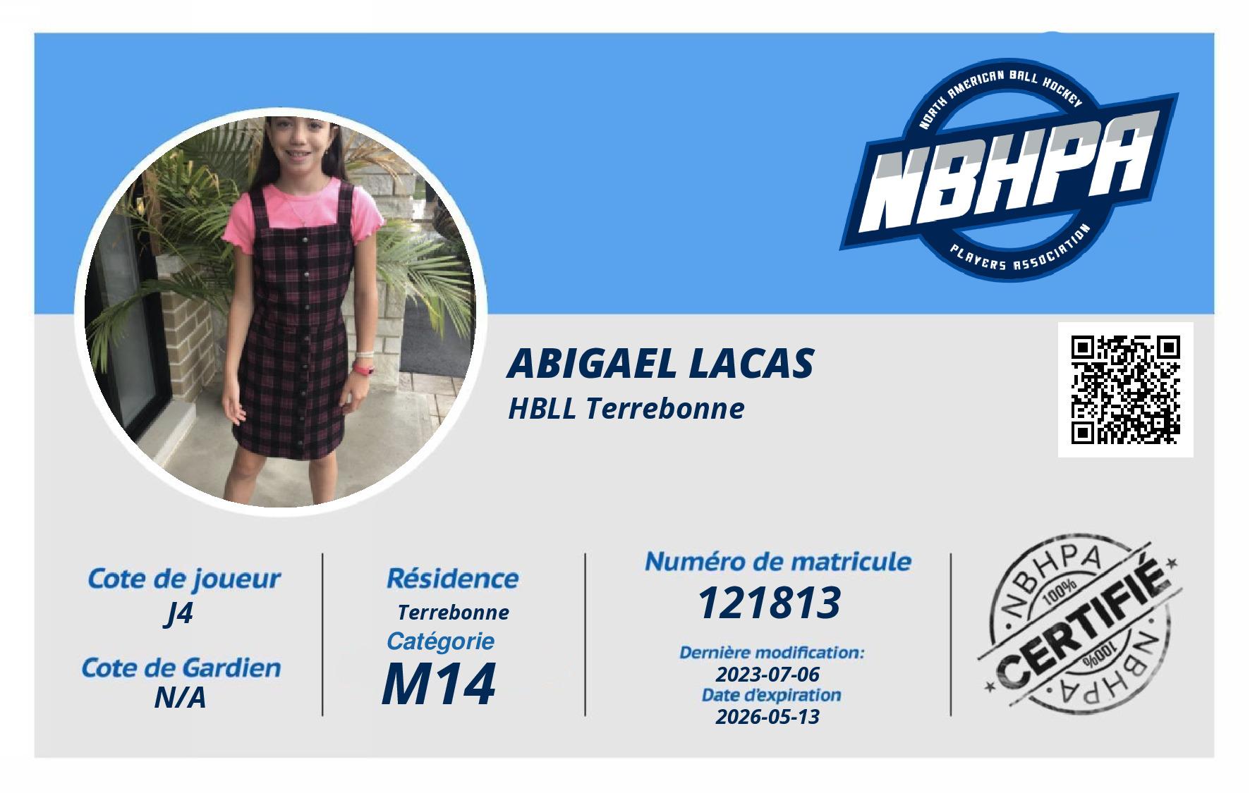 Abigael Lacas