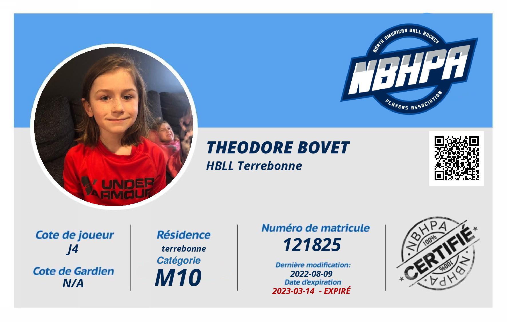 Theodore Bovet 