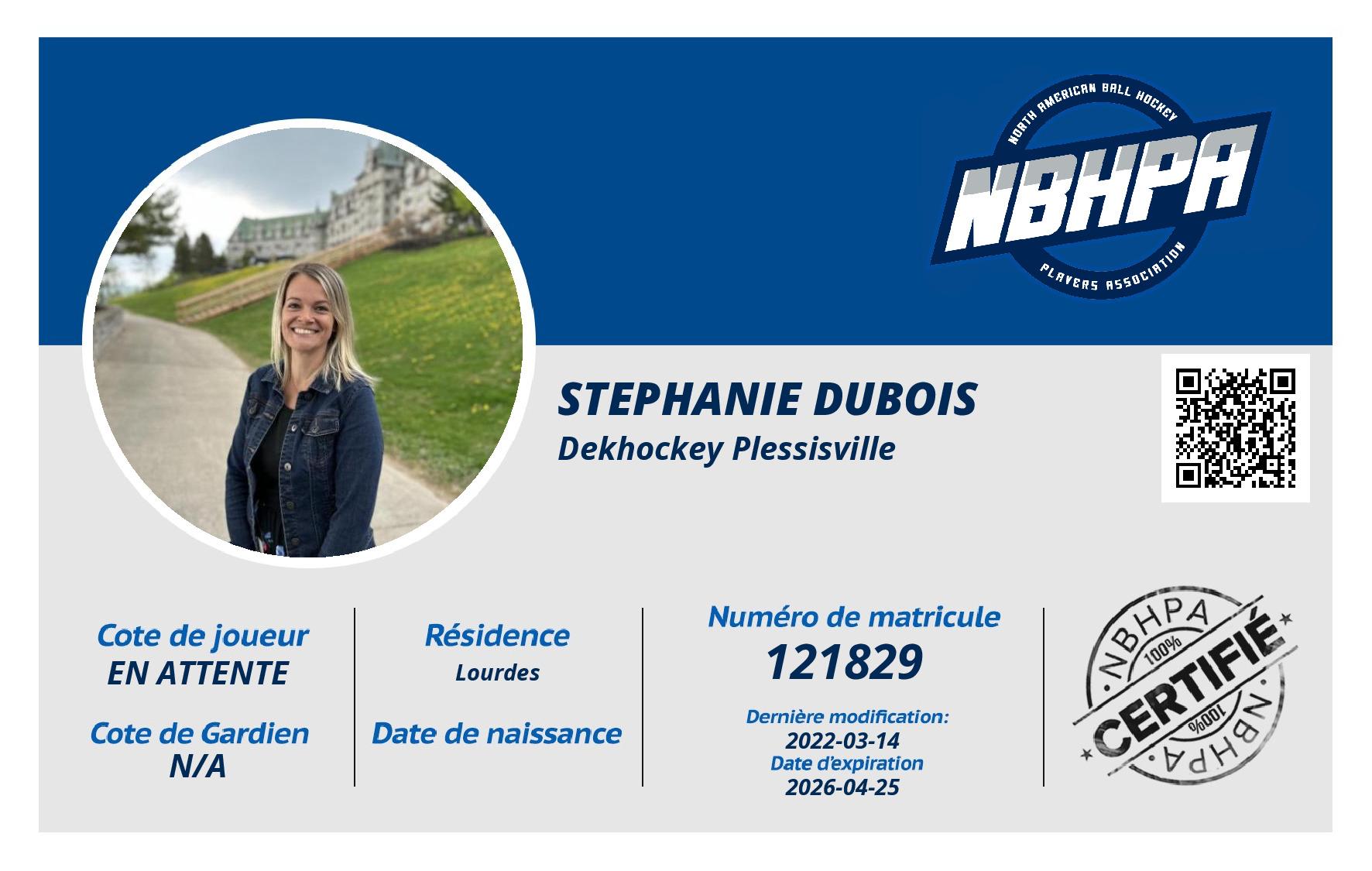 Stephanie Dubois