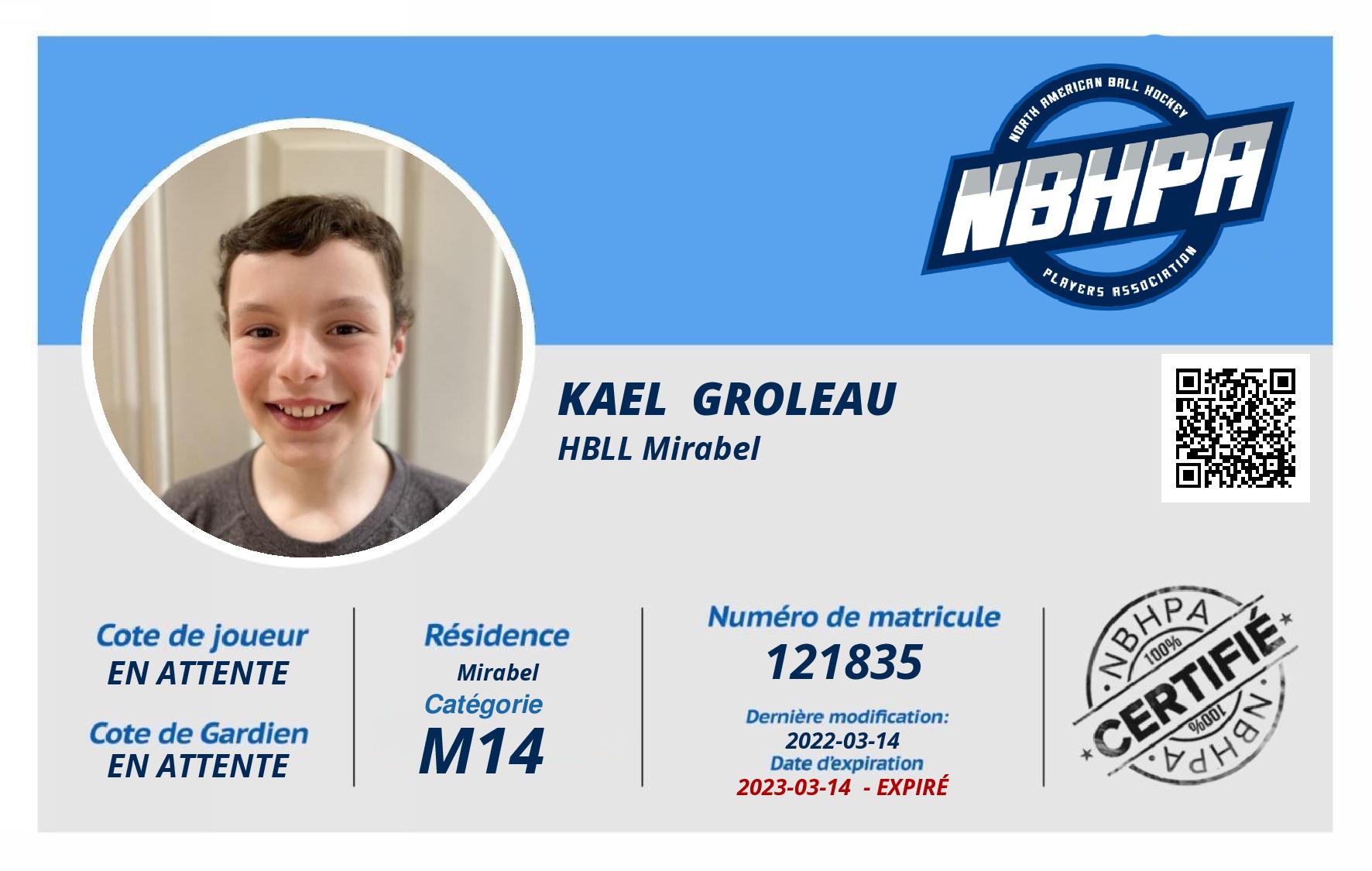 Kael  Groleau 