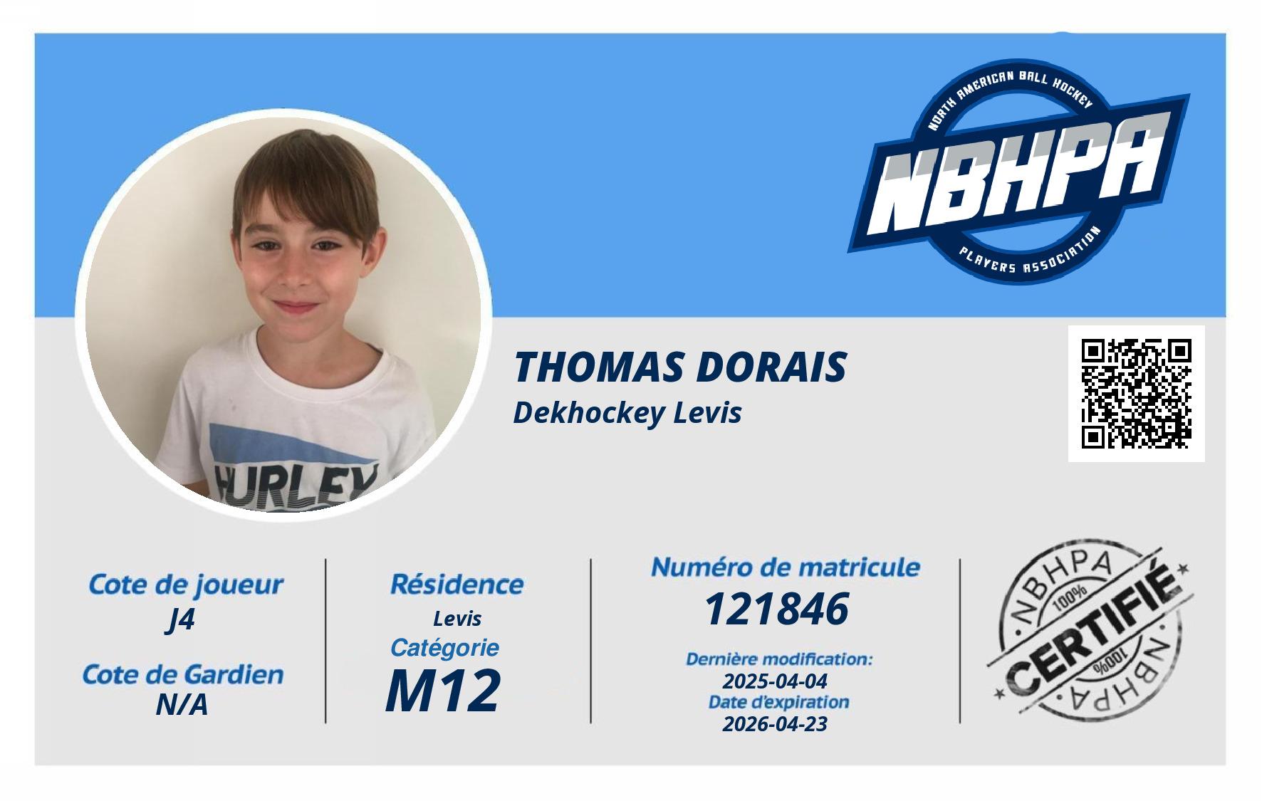 Thomas Dorais