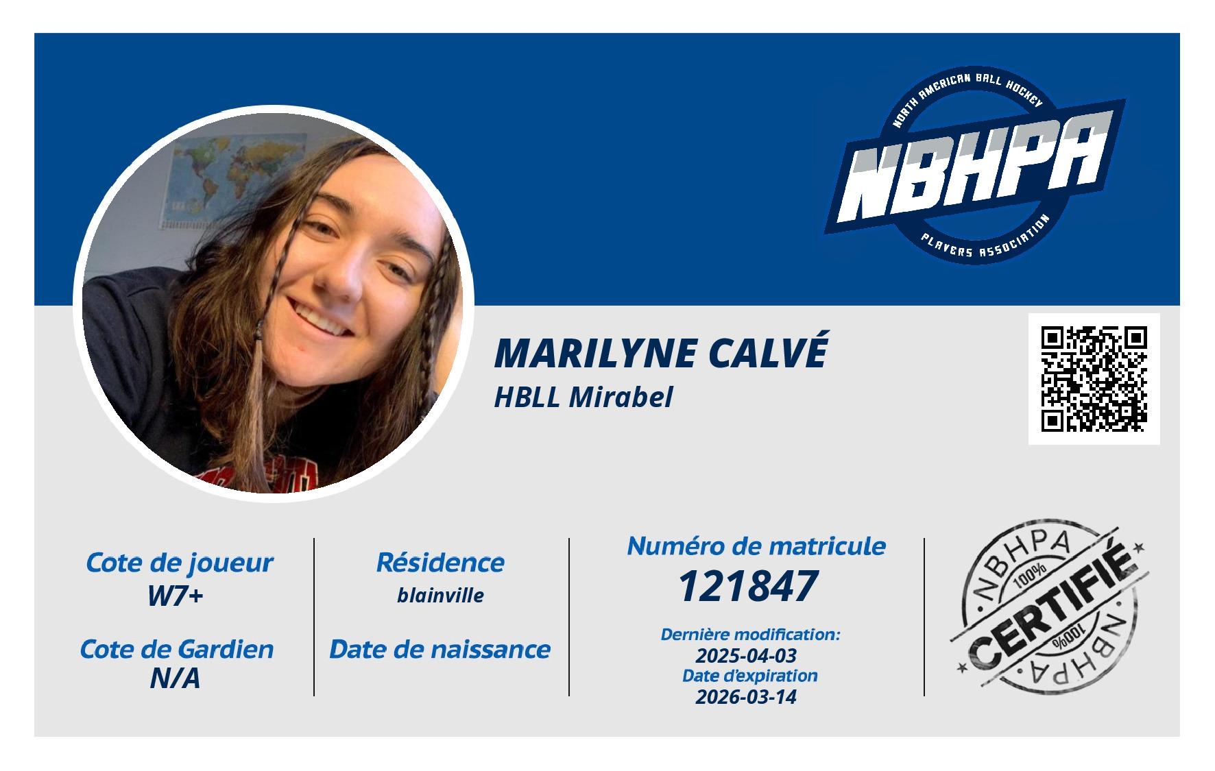 Marilyne Calvé