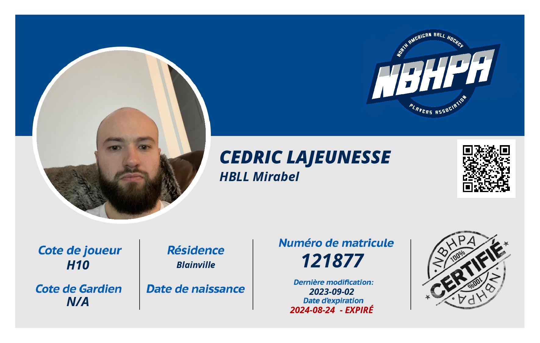 Cedric Lajeunesse