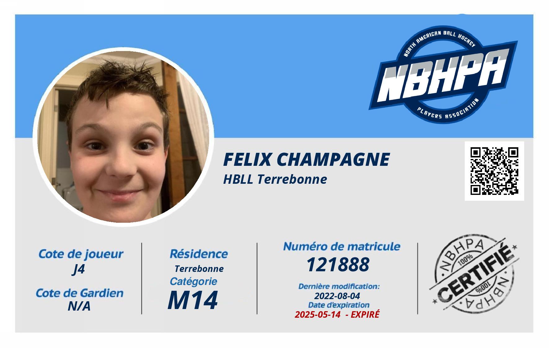 Felix Champagne