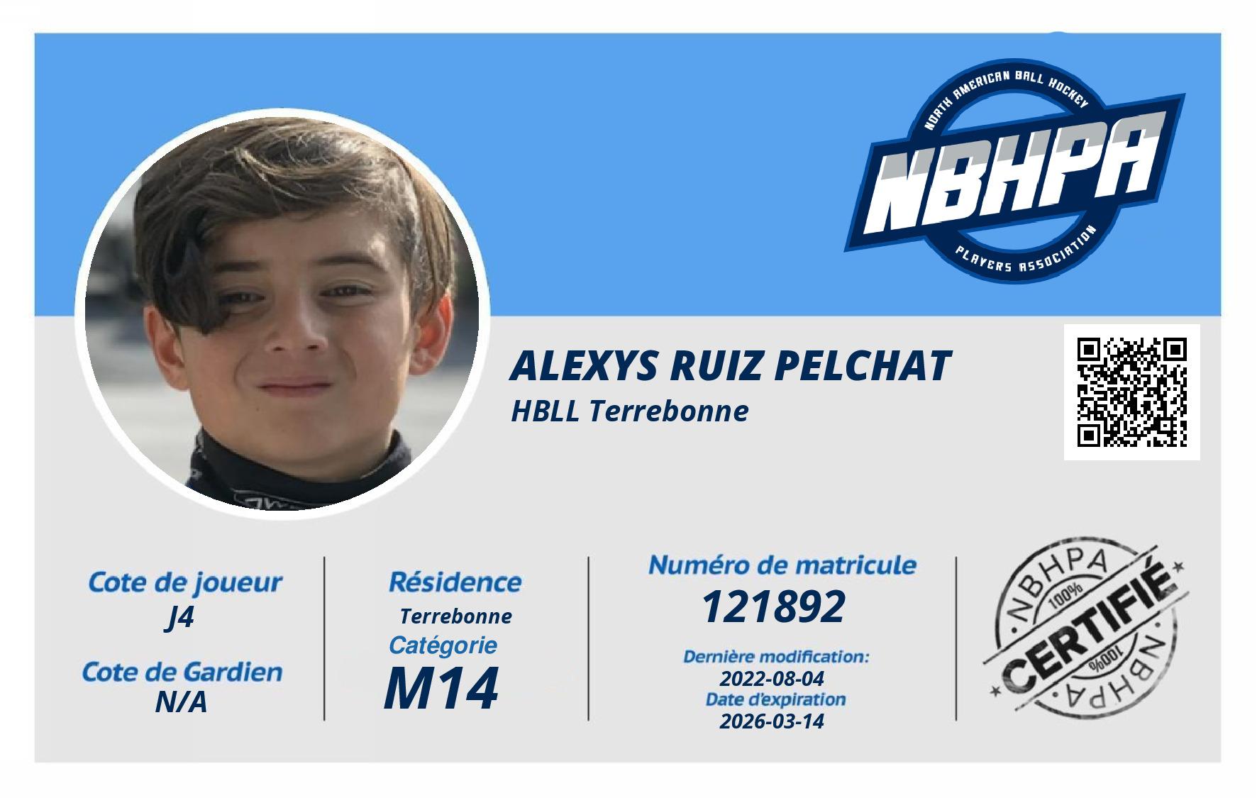 Alexys Ruiz Pelchat