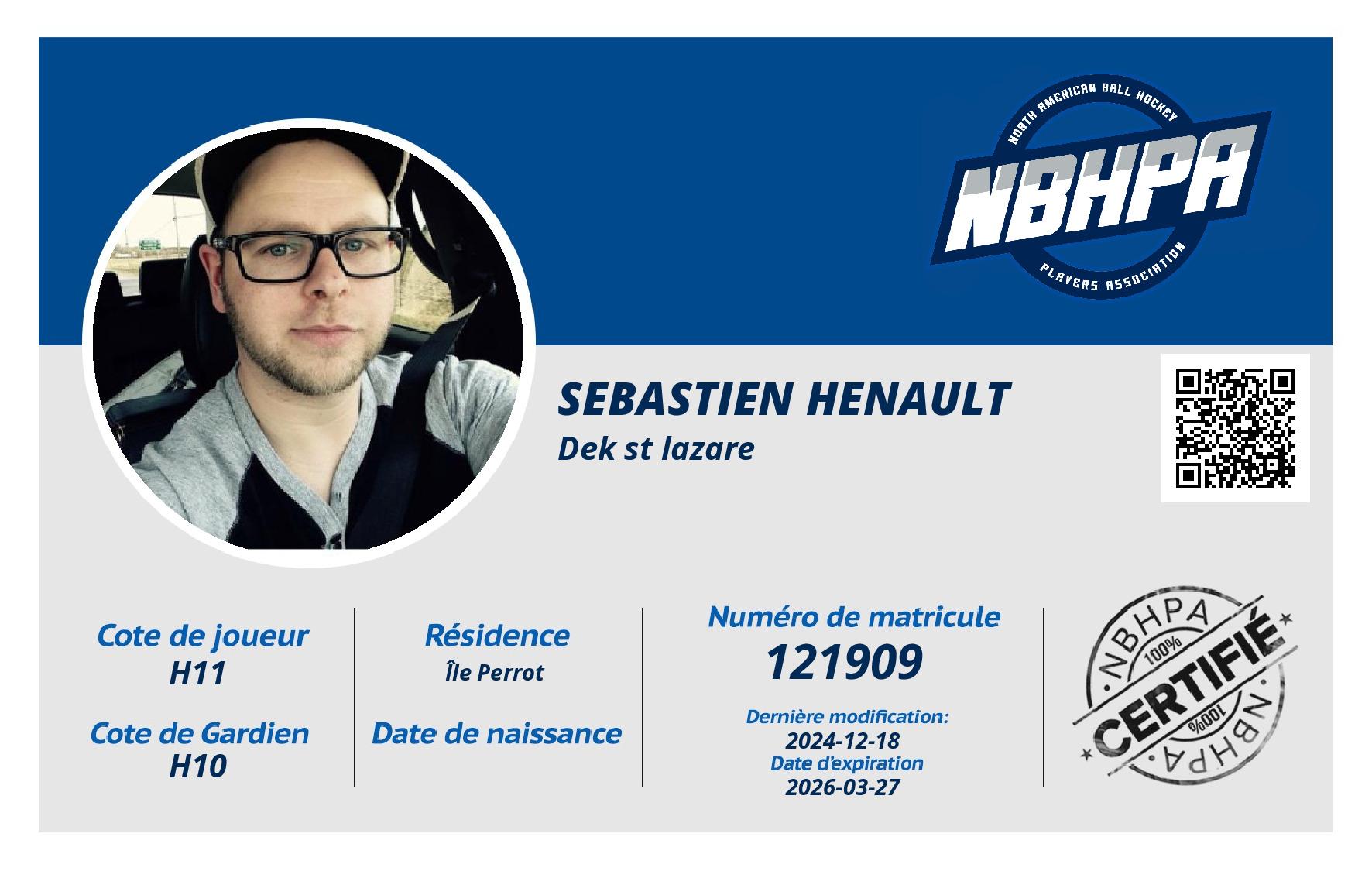 Sebastien Henault