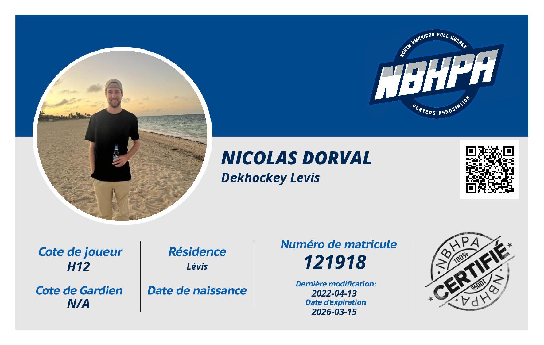 Nicolas Dorval