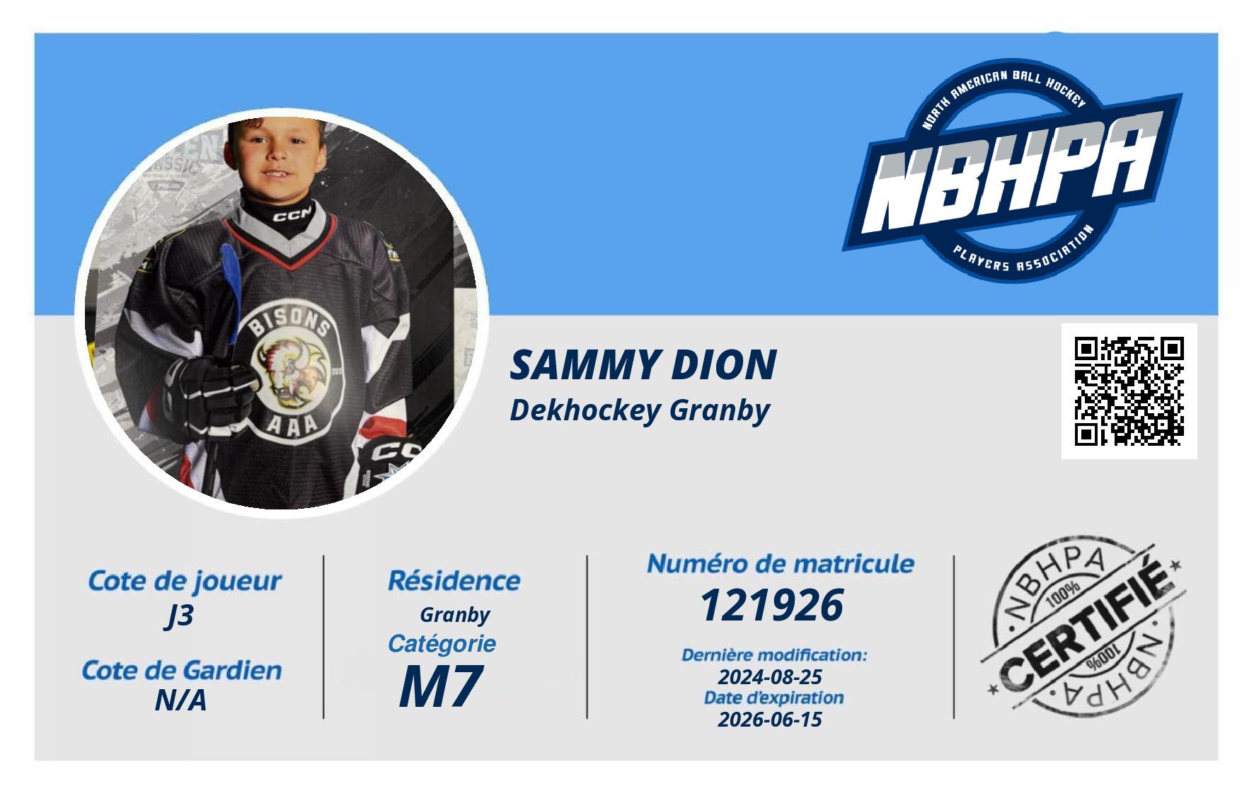 Sammy Dion