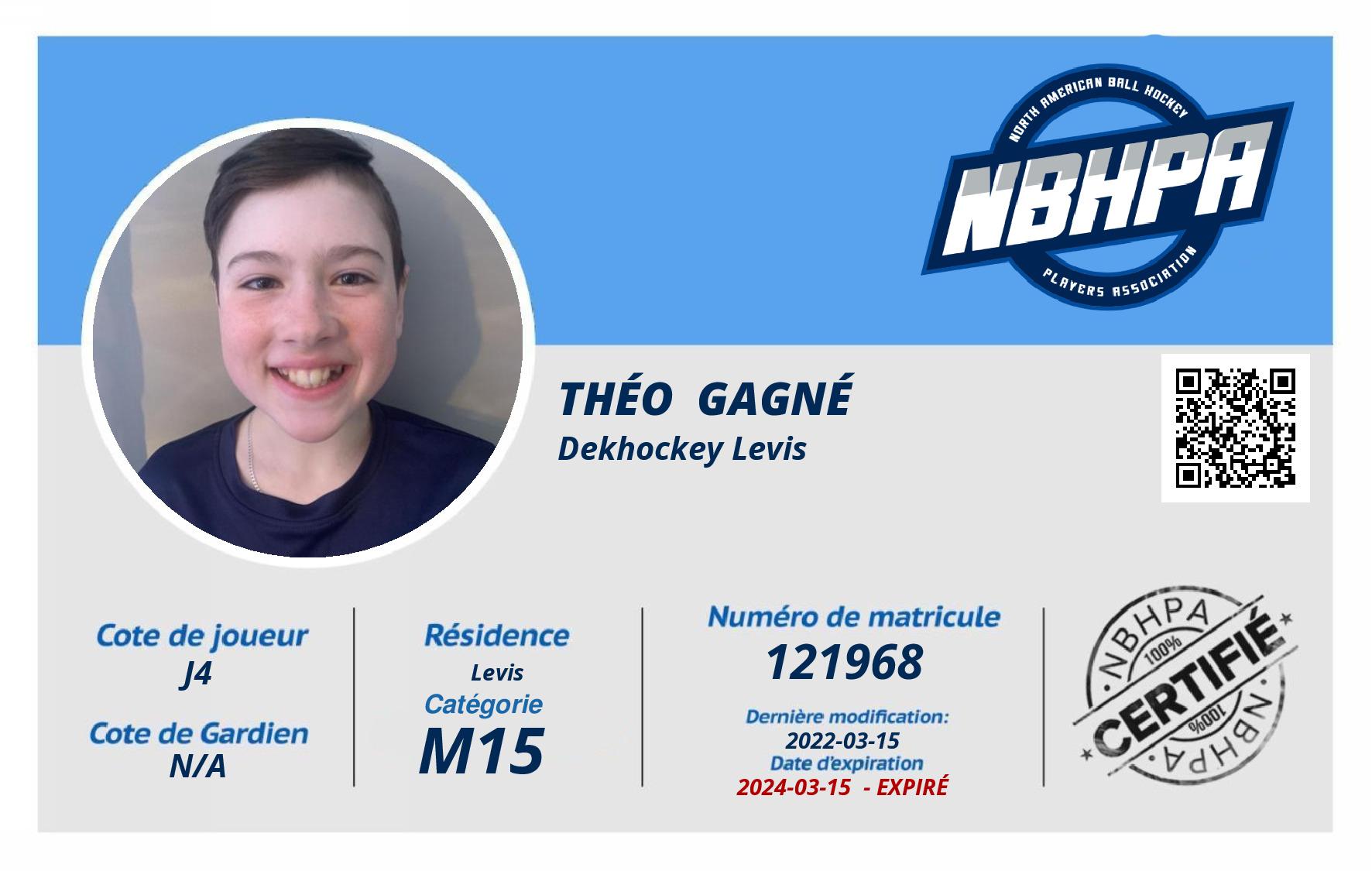 Théo  Gagné
