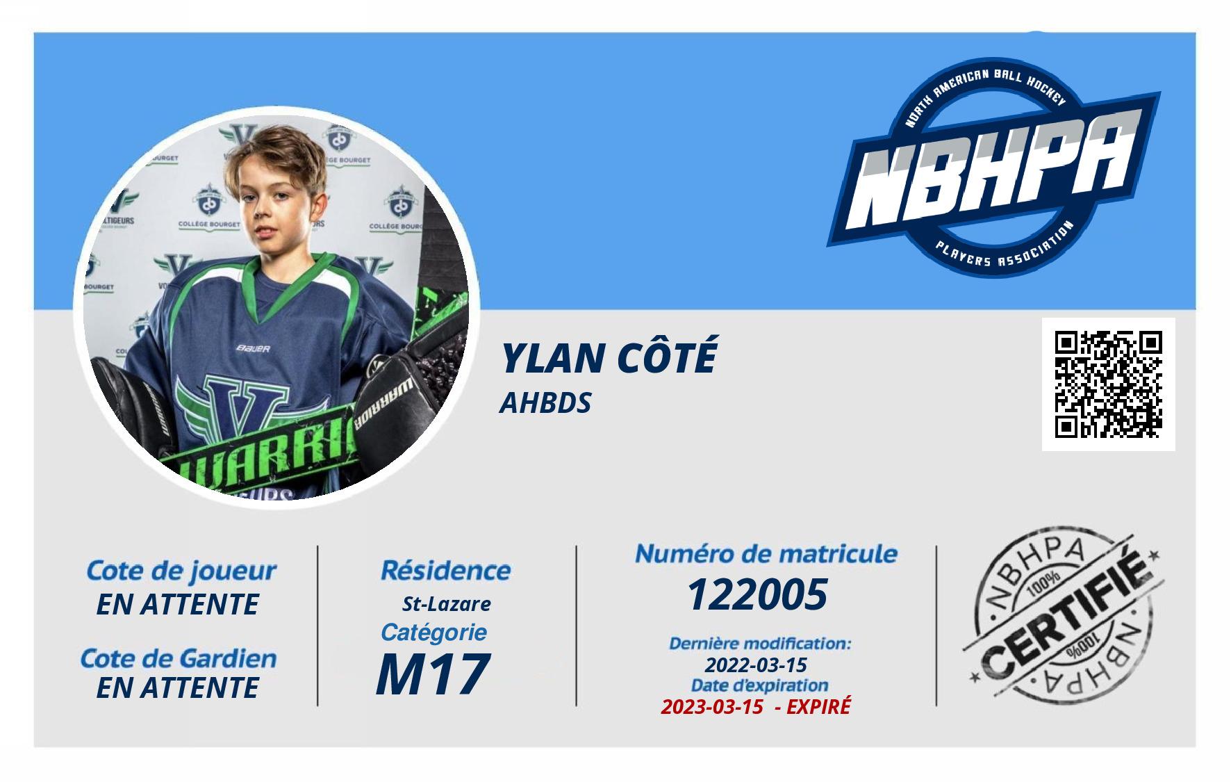 Ylan Côté