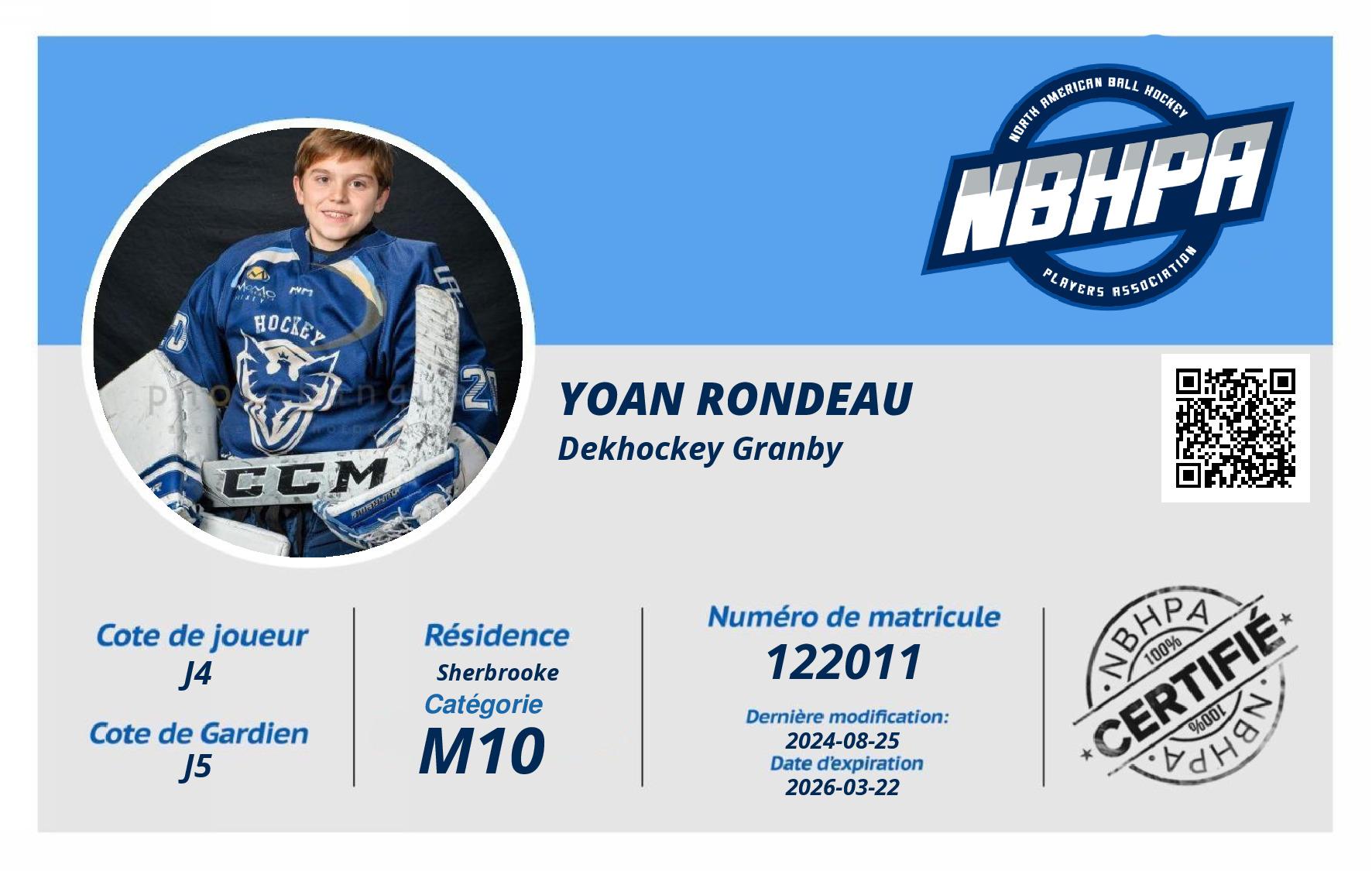 Yoan Rondeau