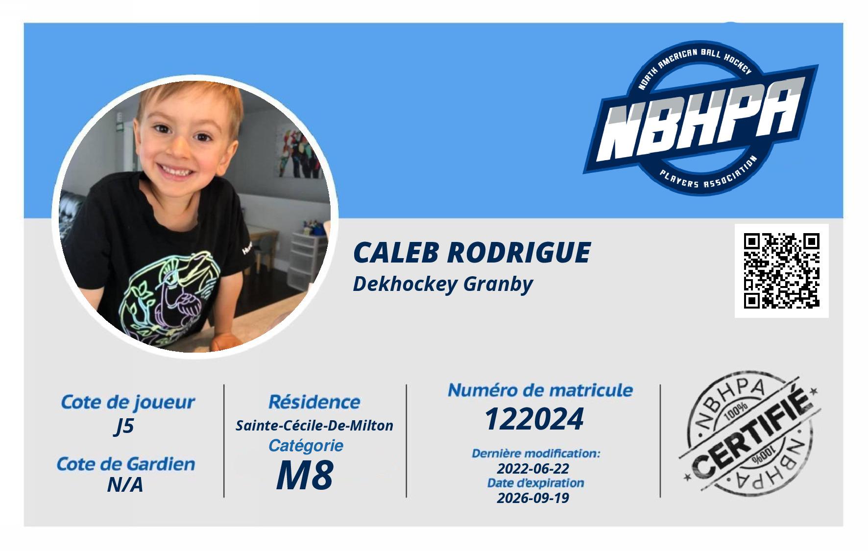 Caleb Rodrigue