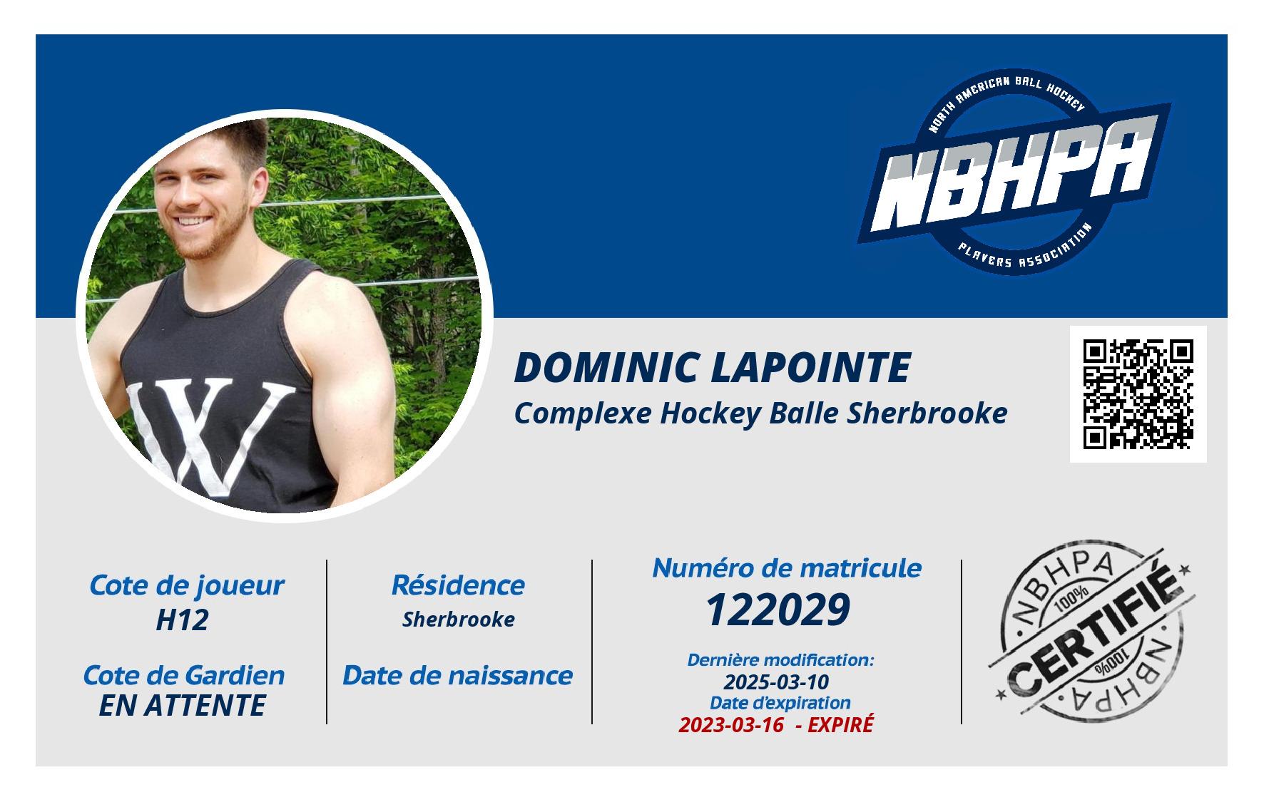 Dominic Lapointe