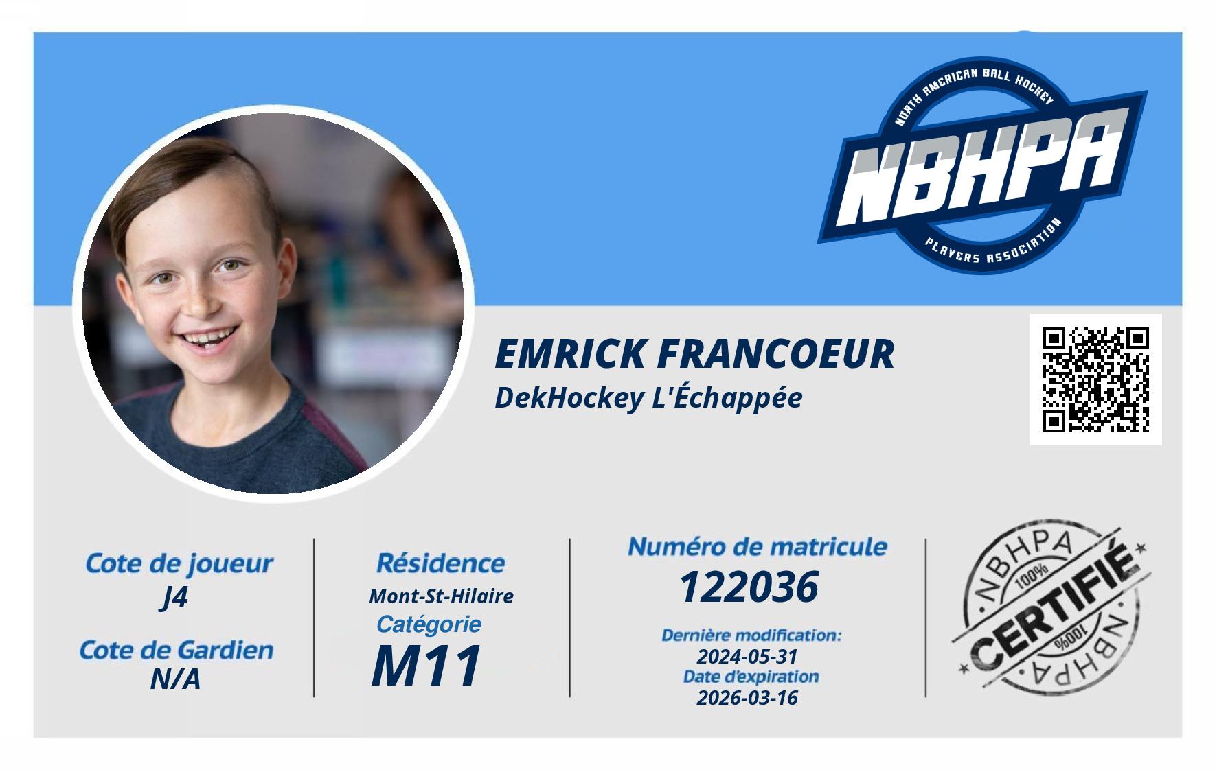 Emrick Francoeur