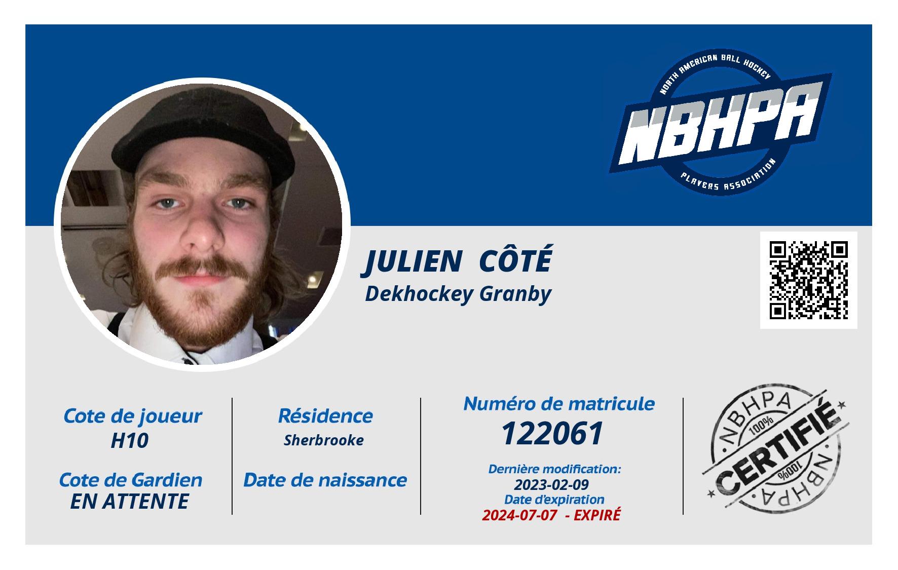Julien  Côté 