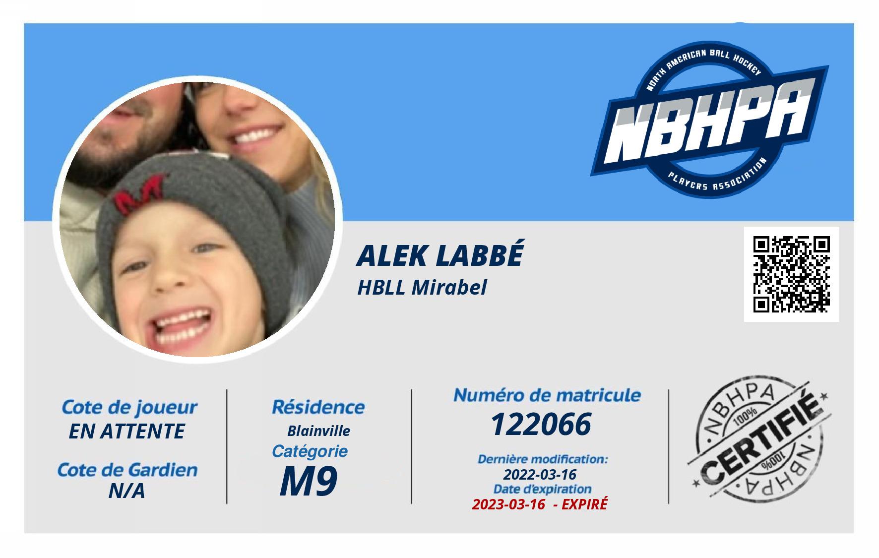 Alek Labbé