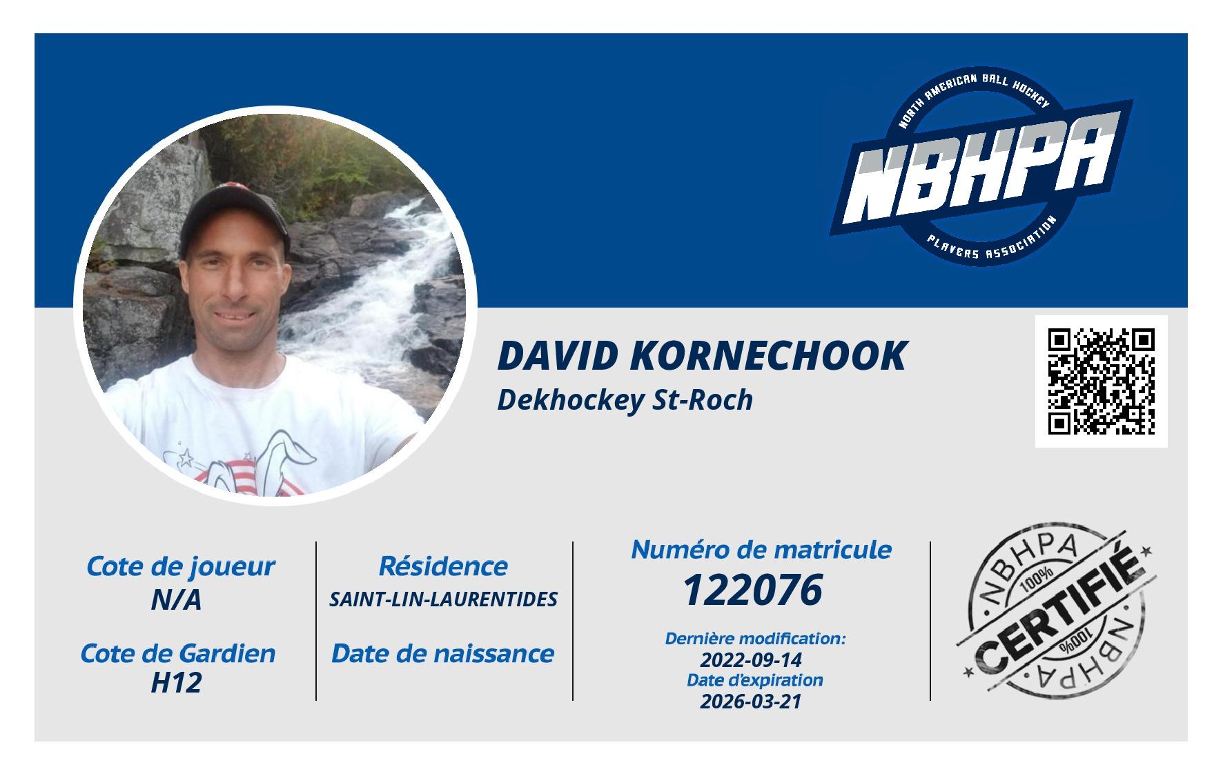 David kornechook