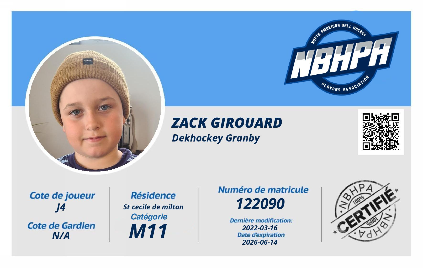 Zack Girouard 