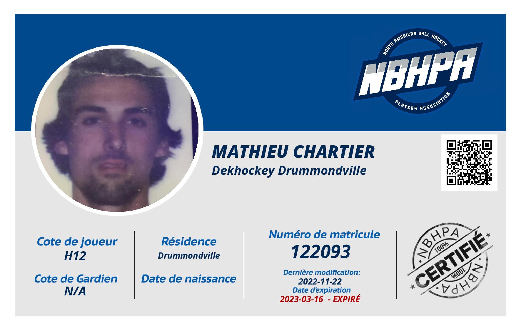 Mathieu Chartier