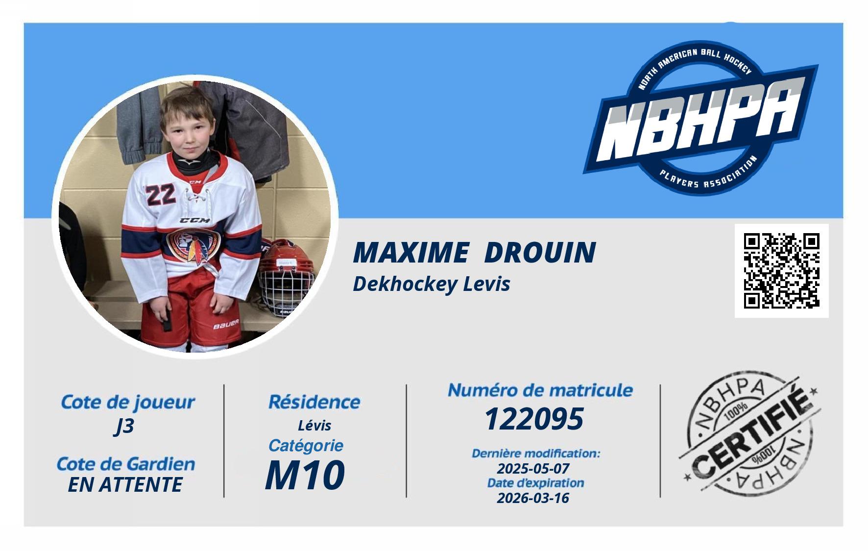 Maxime  Drouin
