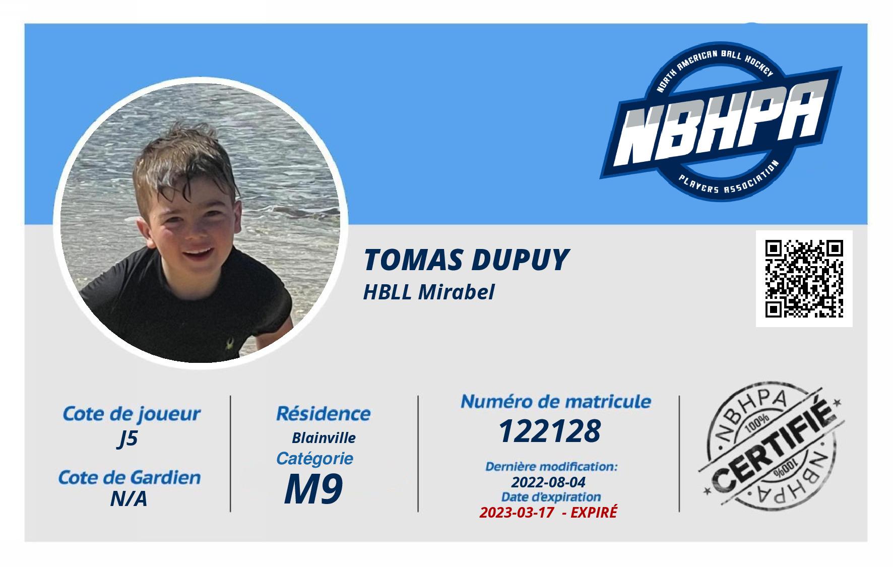 Tomas Dupuy